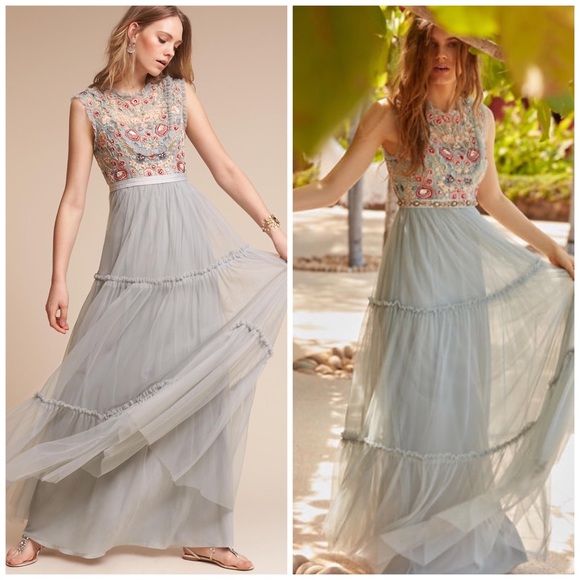 Needle & Thread Dresses & Skirts - NWT Needle & Thread BHLDN Wanderer Maxi Gown Dress